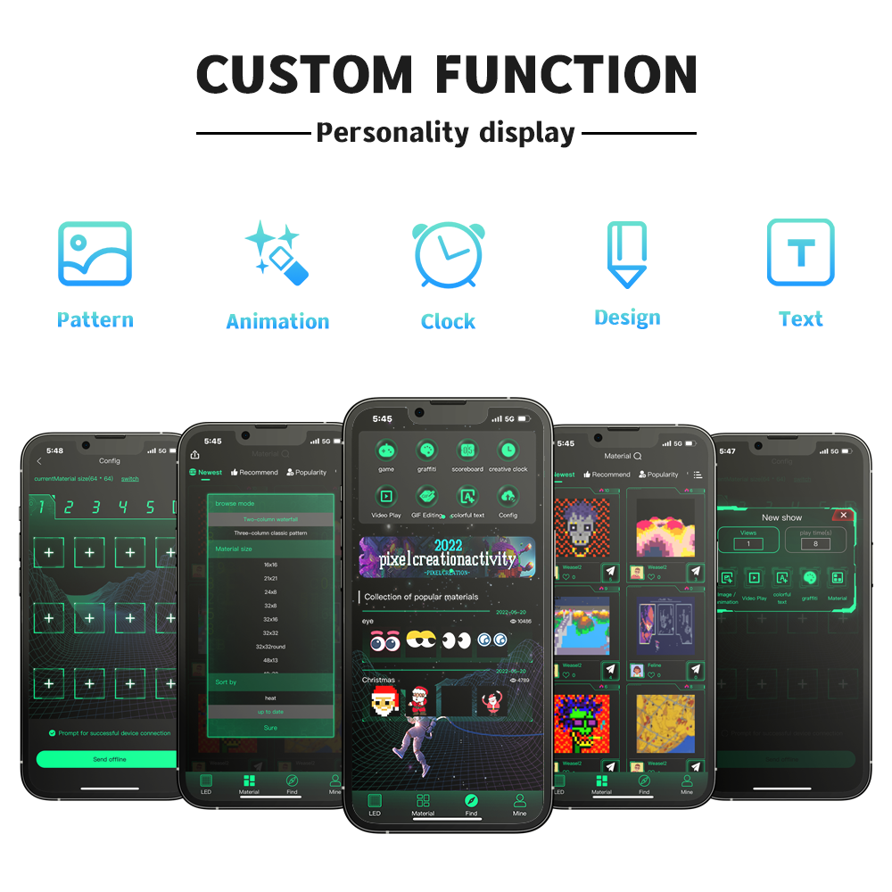 FlexiStrip Mini Smart Car Display