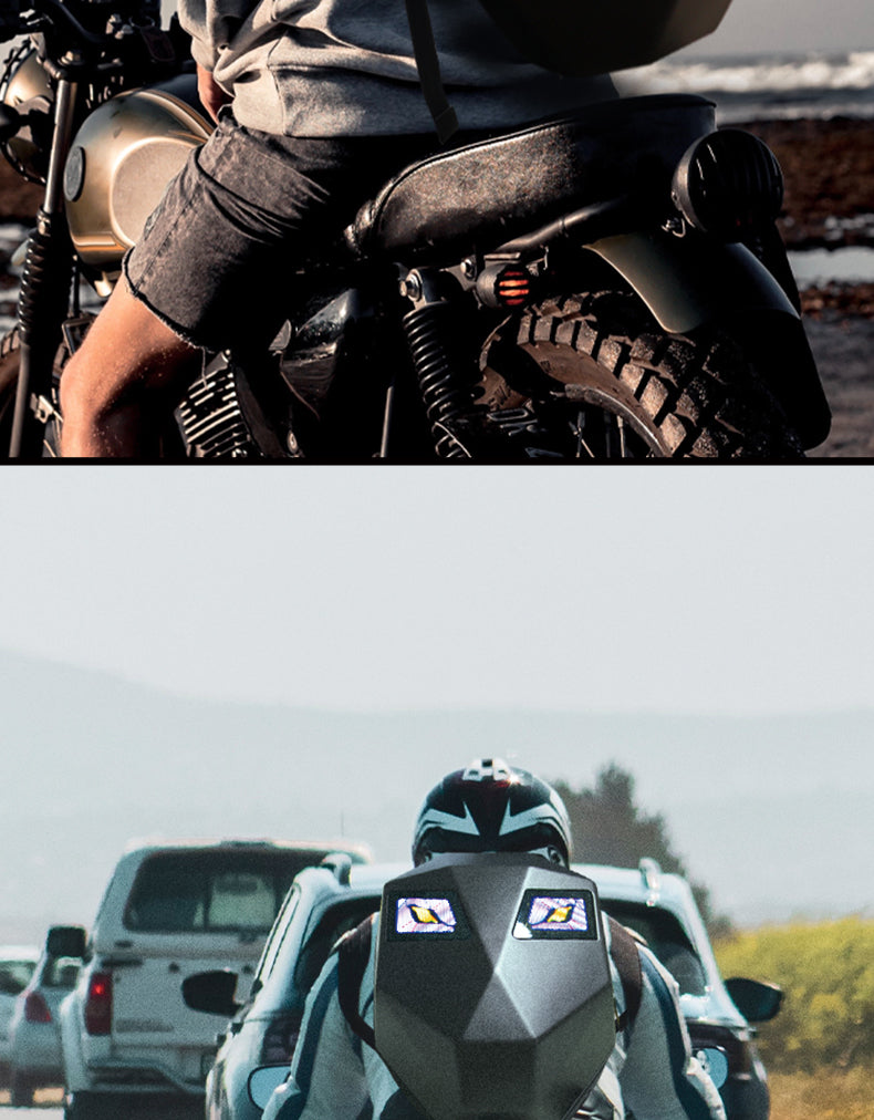 Rider Backpack LOY Knight Iron Man Design